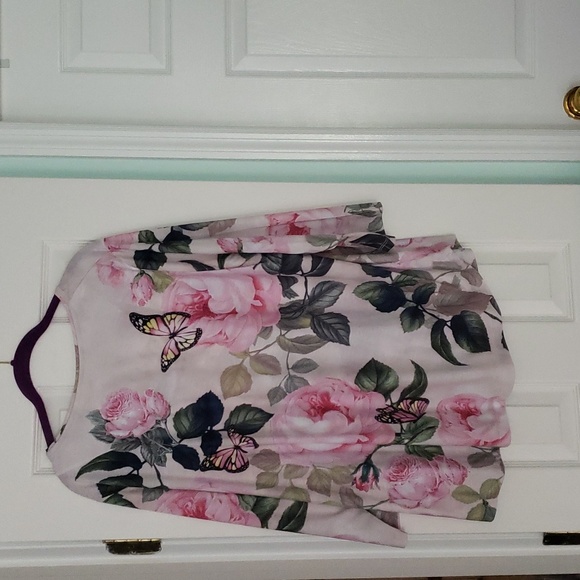 Nwt Alison Daley butterfly shirt - Picture 4 of 5